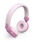 Безжични слушалки с микрофон Hama - Freedom Lit II, розови - 4t