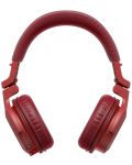 Безжични слушалки с микрофон Pioneer DJ - HDJ-CUE1BT, червени - 4t