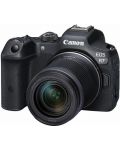 Безогледален фотоапарат Canon - EOS R7, RF-S 18-150mm IS STM, Black + Обектив Canon - RF, 15-30mm, f/4.5-6.3 IS STM - 2t