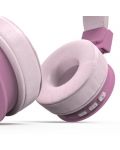 Безжични слушалки с микрофон Hama - Freedom Lit II, розови - 5t
