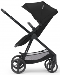 Бебешка количка 4 в 1 KinderKraft - Newly, Classic Black - 4t