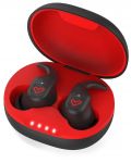 Безжични слушалки Energy Sistem - Freestyle, TWS, черни/червени - 3t