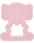 Бебешка гризалка BabyJem - Elephant, Pink - 1t