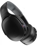 Безжични слушалки с микрофон Skullcandy - Crusher Evo, True Black - 4t