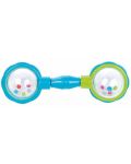 Бебешка дрънкалка Canpol - Гира с топчета, синьо-зелена - 1t