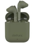 Безжични слушалки Defunc - TRUE GO Slim, TWS, зелени - 3t