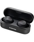 Безжични слушалки Canyon - TWS-1, черни - 8t