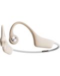 Безжични слушалки с микрофон Sudio - B1, бели/бежови - 2t