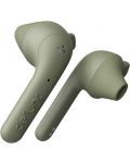 Безжични слушалки Defunc - True Basic, TWS, зелени - 5t