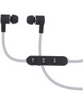 Безжични слушалки с микрофон Maxell - B13-EB2 Bass 13, черни/сиви - 1t