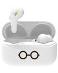 Детски слушалки OTL Technologies - Harry Potter Glasses, TWS, бели - 1t