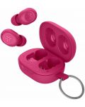Безжични слушалки JLab - JBuds Mini, TWS, розови - 3t