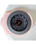 Бебешка вана с вграден термометър и аксесоари Cangaroo - Dolphin, розова - 5t