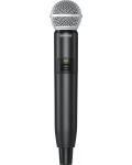 Безжичен микрофон Shure - GLXD2/SM58, черен - 3t