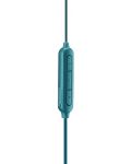 Безжични слушалки с микрофон Cellularline - Savage, зелени - 4t