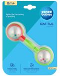 Бебешка дрънкалка Canpol - Гира с топчета, зелена - 4t