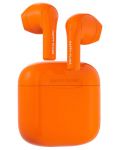 Безжични слушалки Happy Plugs - Joy, TWS, оранжеви - 4t