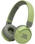 Детски слушалки с микрофон JBL - JR310 BT, безжични, зелени - 1t