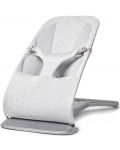 Бебешки шезлонг 3 в 1 Ergobaby - Evolve Light Gray - 4t