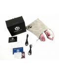 Безжични слушалки PowerLocus - P6 PL Collection, розови - 6t