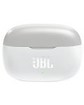 Безжични слушалки JBL - Wave 200TWS, бели - 7t