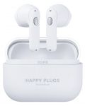 Безжични слушалки Happy Plugs - Hope, TWS, бели - 1t