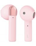 Безжични слушалки Baseus - Encok W2, TWS, розови - 4t