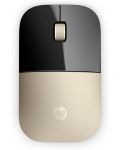 Мишка HP - Z3700, оптична, безжична, златиста/черна - 1t