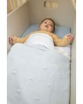 Бебешки чаршафи с ластик Meyco Baby - 60 х 120 cm, 2 броя, светлосини - 3t