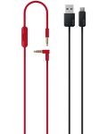 Безжични слушалки Beats by Dre -  Studio3, черни/червени - 6t