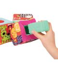 Бебешка играчка Battat - Текстилни кубчета с формички - 3t