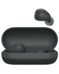 Безжични слушалки Sony - WF-C700N, TWS, ANC, черни - 3t