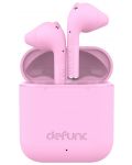 Безжични слушалки Defunc - TRUE GO Slim, TWS, розови - 3t