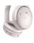 Безжични слушалки с микрофон Bose - QuietComfort, ANC, White Smoke - 6t