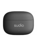 Безжични слушалки Sudio - A1 Pro, TWS, ANC, черни - 2t