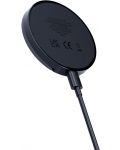 Безжично зарядно 3mk - Hardy Wireless Charger 2 в 1, 15W, черно - 3t