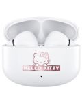 Безжични слушалки OTL Technologies - Core Hello Kitty, TWS, бели - 4t