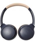 Безжични слушалки Audio-Technica - ATH-S220BT, сини - 2t