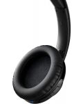 Безжични слушалки с микрофон Philips - TAH6206BK/00, черни - 4t