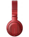Безжични слушалки с микрофон Pioneer DJ - HDJ-CUE1BT, червени - 3t