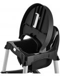 Бебешко столче за хранене BabyJem - Черно - 4t