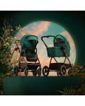 Бебешка количка 2 в 1 KinderKraft - Nea, тъмнозелена - 9t