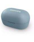 Безжични слушалки с микрофон Philips - TAT2205, TWS, сини - 5t
