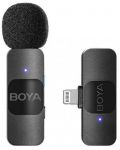 Безжична микрофонна система Boya - BY-V1 Lightning, черна - 2t
