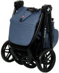 Бебешка количка Zizito - Regina, синя - 10t