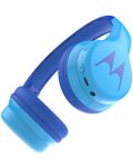 Безжични слушалки с микрофон Motorola - Squads 300, сини - 3t