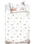 Бебешки спален комплект Sonne - Forest Animals, 90 x 120 cm, 2 части - 1t