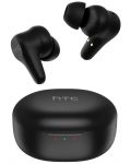 Безжични слушалки HTC - True Wireless Earbuds Plus, ANC, черни - 3t