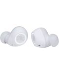 Безжични слушалки с микрофон JBL - FREE II, TWS, бели - 4t