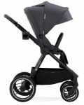 Комбинирана бебешка количка 2 в 1 KinderKraft - Nea, Deep Grey - 4t